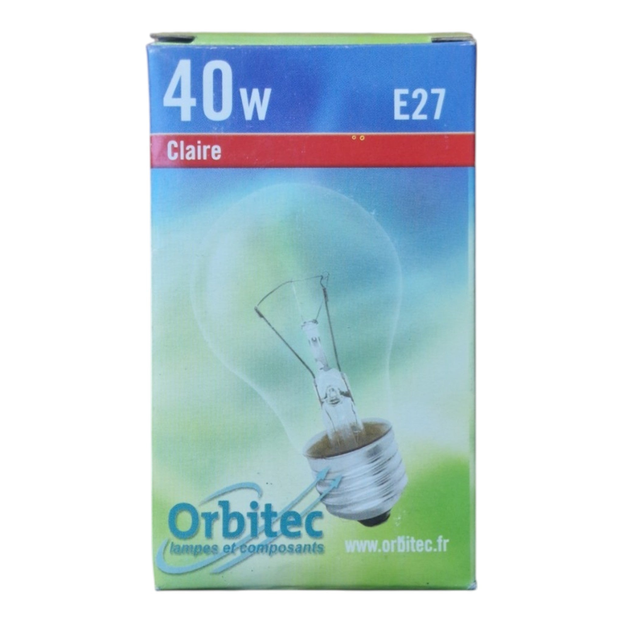 Orbitec E27 Gloeilamp Helder 40W Peervorm
