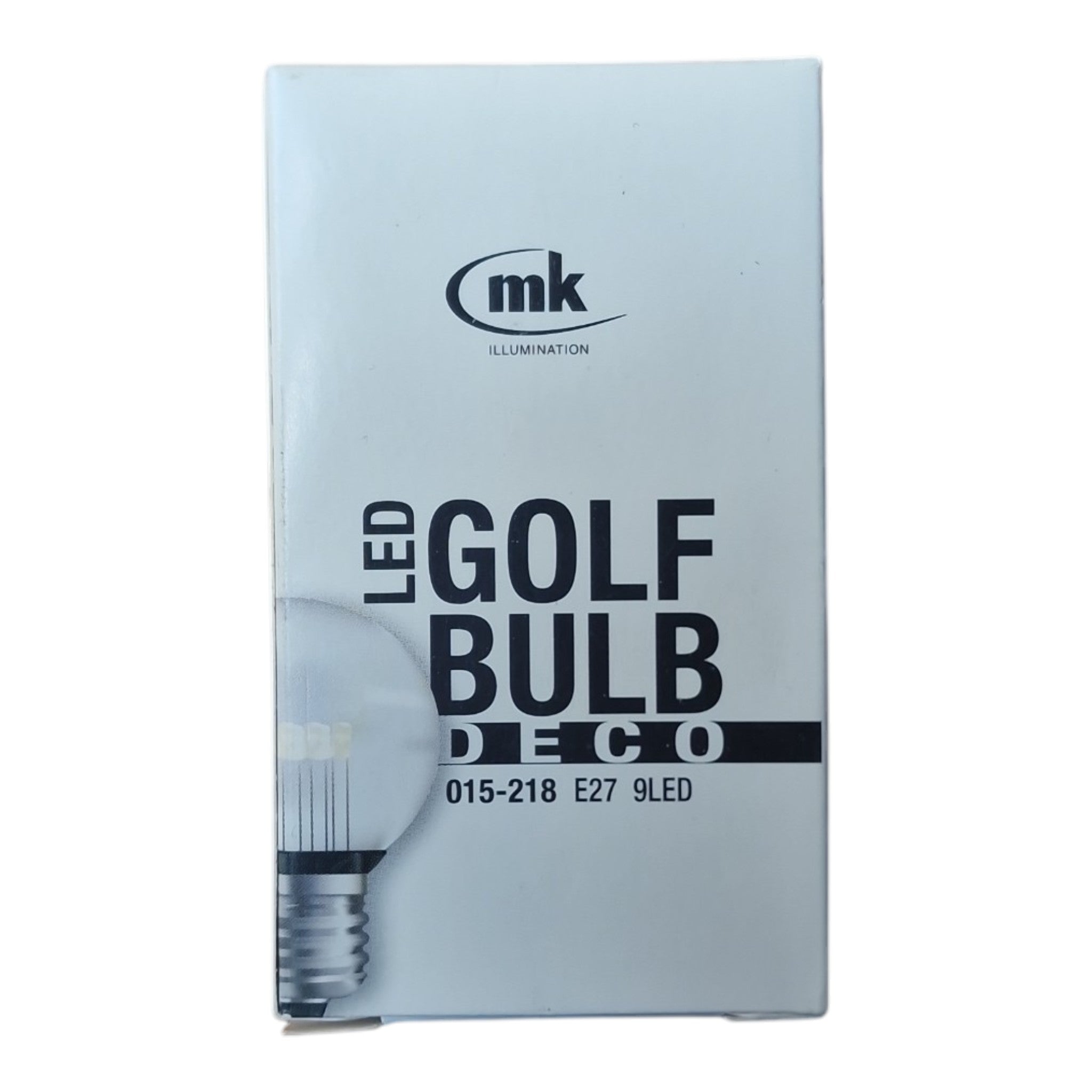 MK E27 LED Deco Golf Ball 2 Warm Wit helder