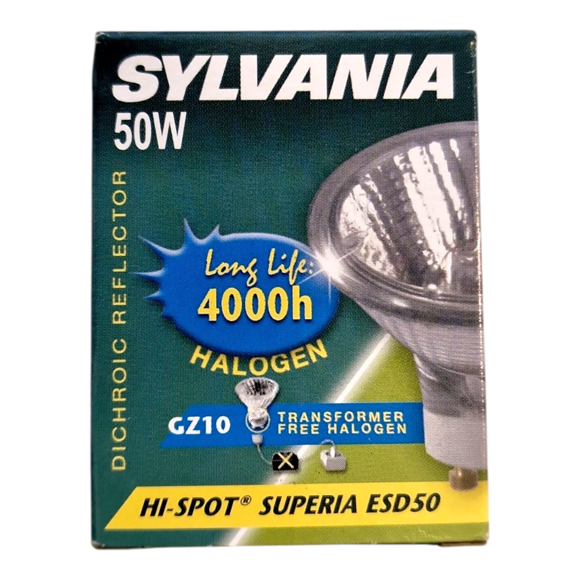 Sylvania GZ10 Hi-spot superia ESD50 50W Halogen-Spot 25°