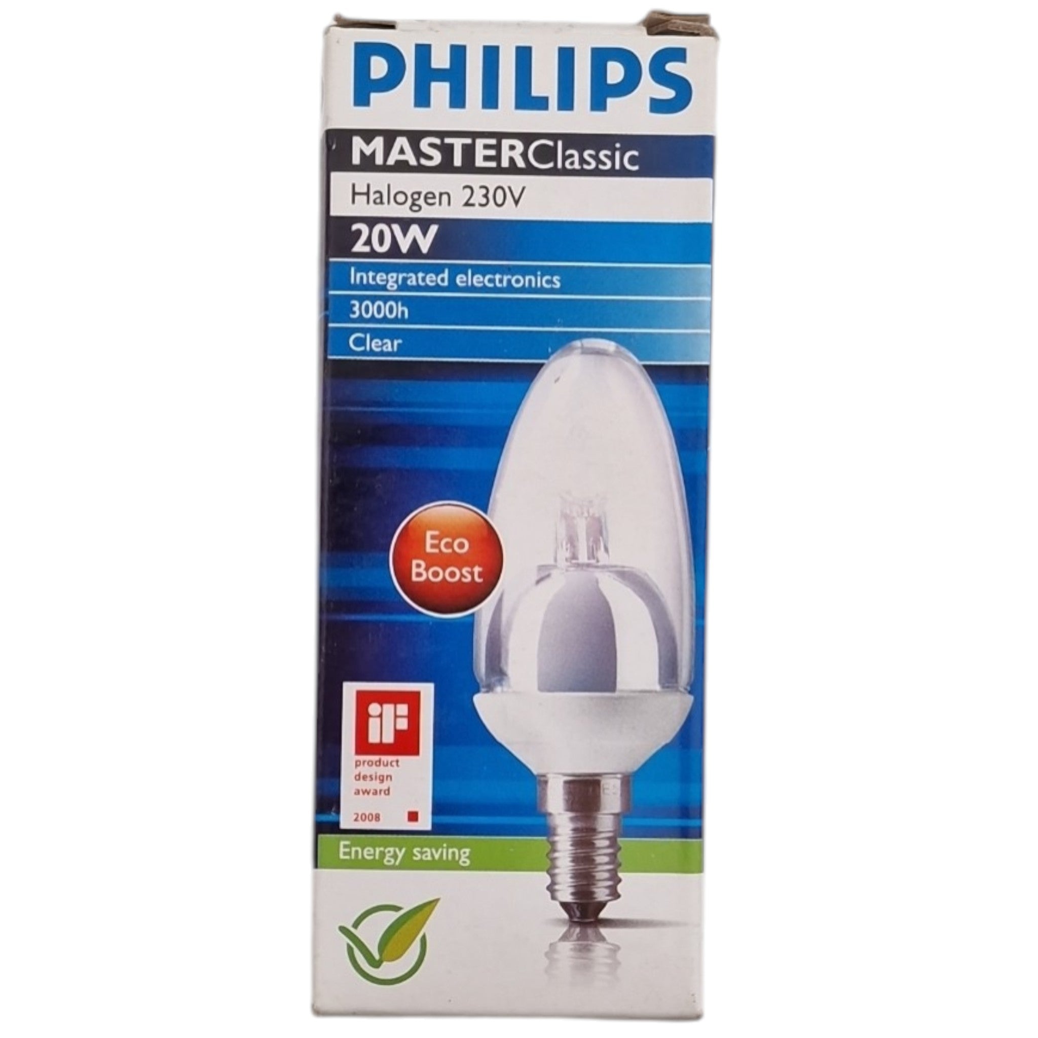 Philips E14 Masterclassic 20W 230V B35 Halogène Clair