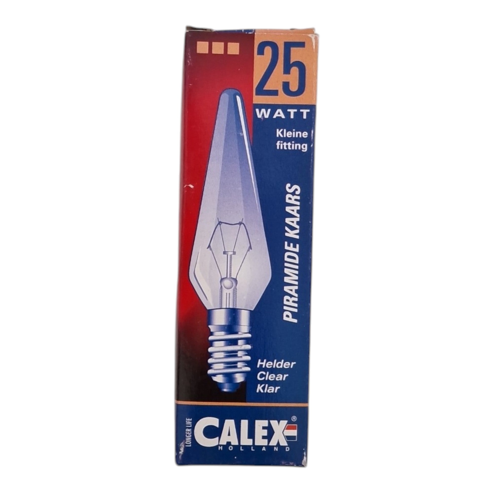 Ampoule flamme Calex E14 25W Pyramide