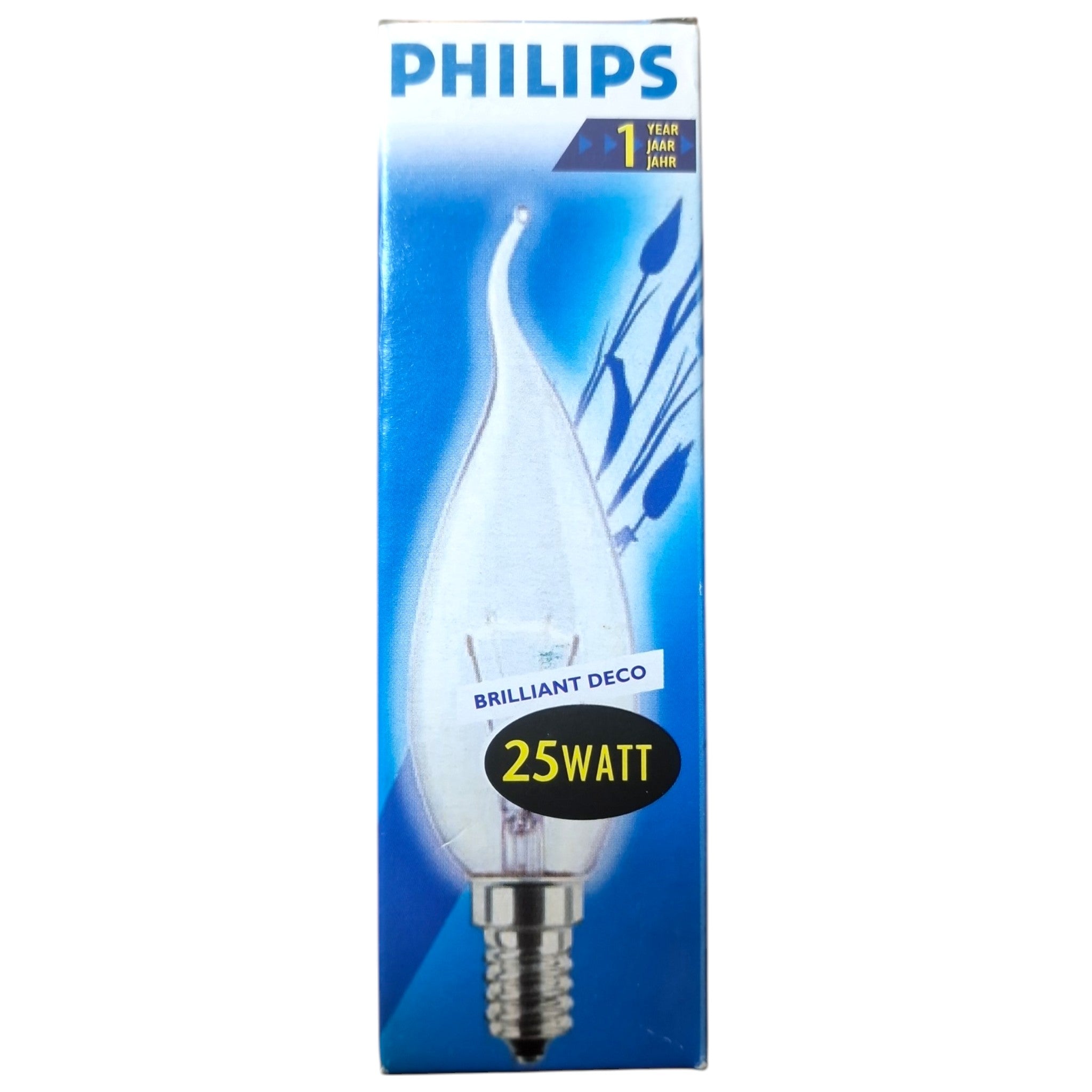 Philips BXS35 Briljant DECO E14 25W kaars gloeilamp