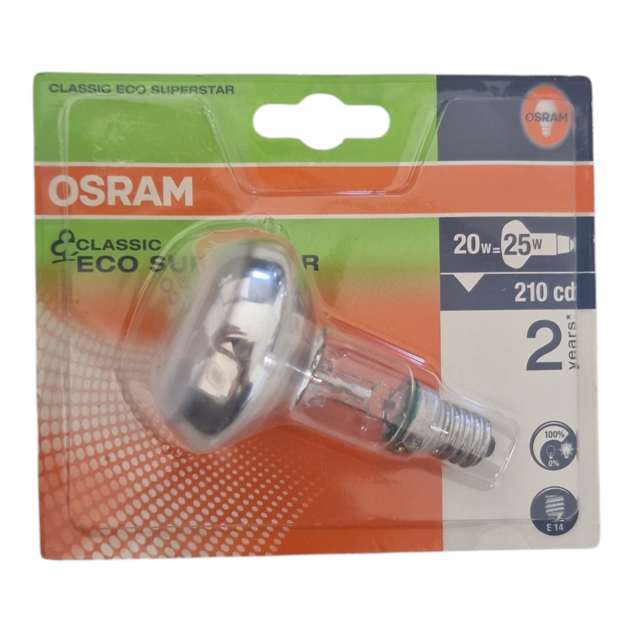 Osram E14 20W Classic eco 64541 halogeen 2700k 30º