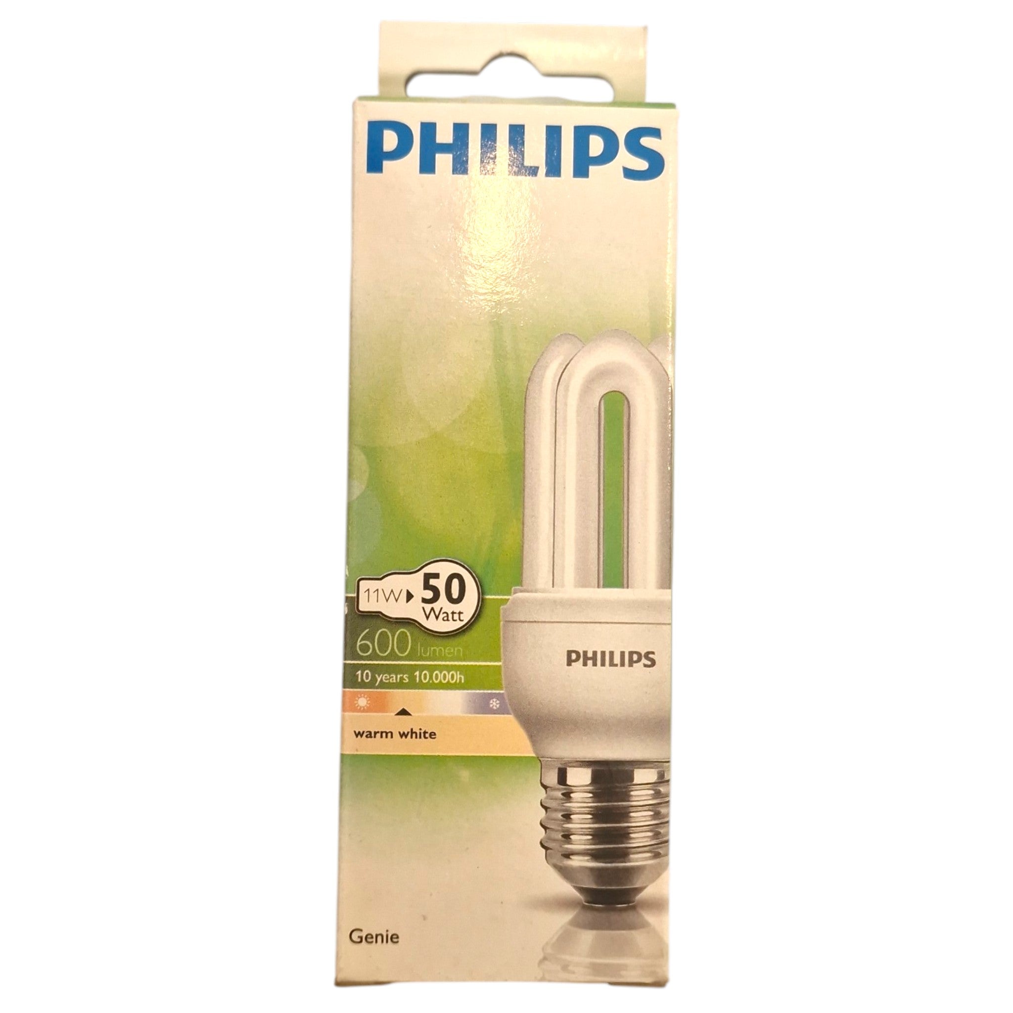 Philips E27 Genie Esaver 11W 827 2700K spaarlamp