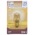 LSC E14 Ofen- und Kühlschranklampe 25W Warmweiß max. 300º 