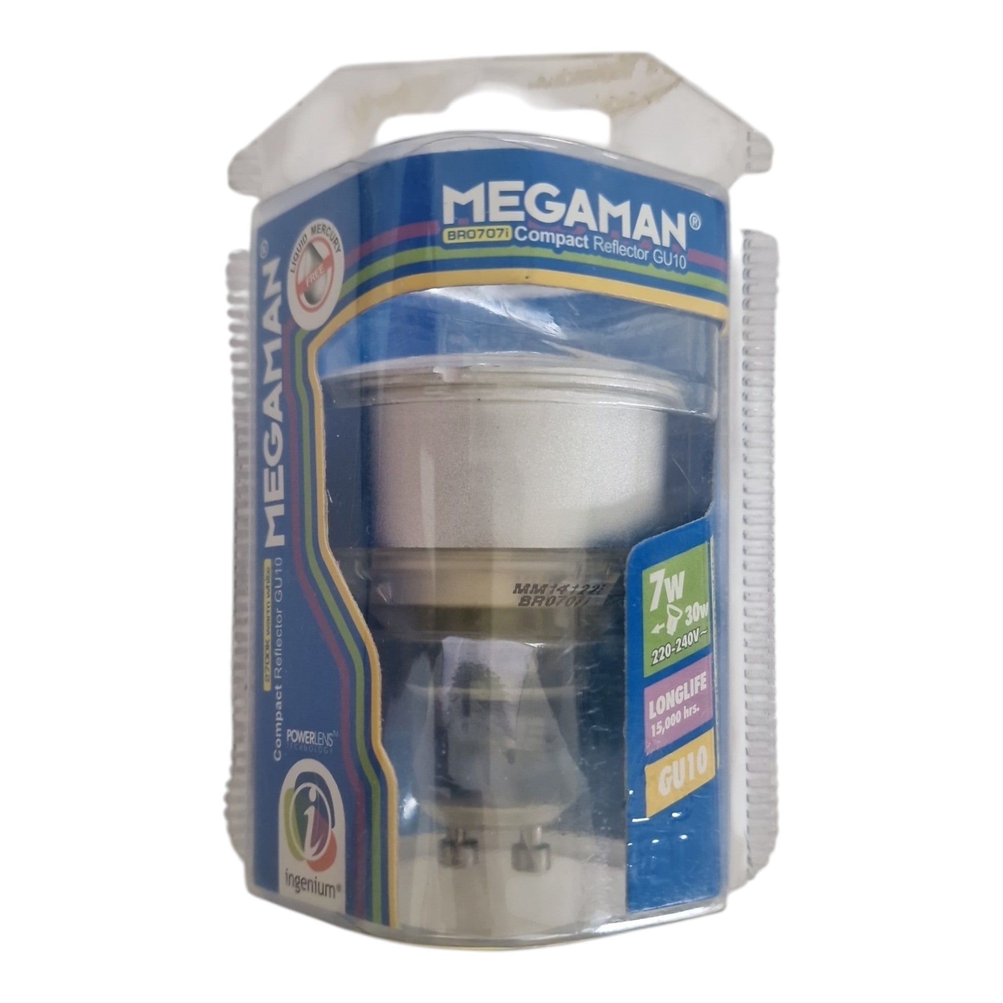 Megaman GU10 Compact Reflector 7W 2700K 90°