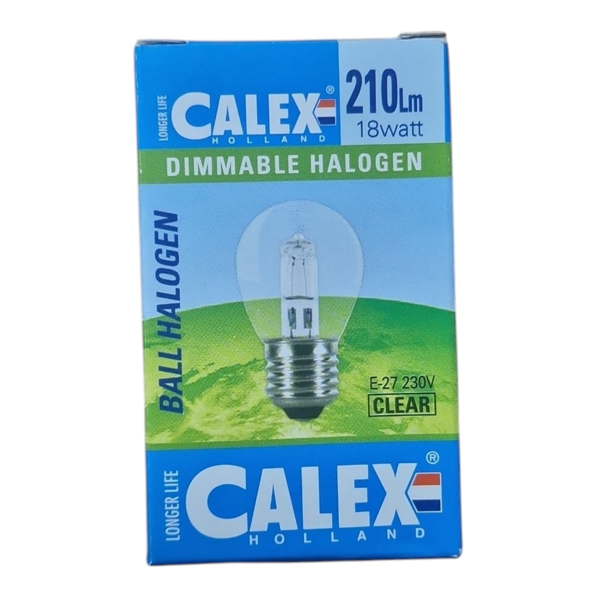 Calex E27 Ball halogeen 18W 210lm 2800K