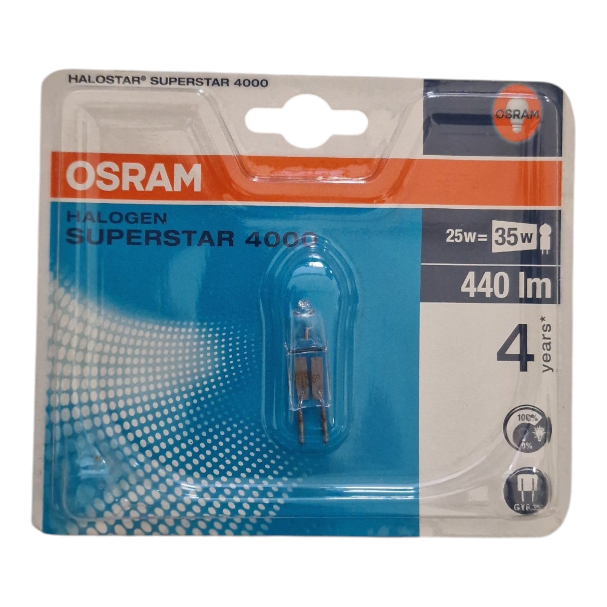 OSRAM GY6.35 67429 Halogeen 12V Dimbaar 25W 440lm