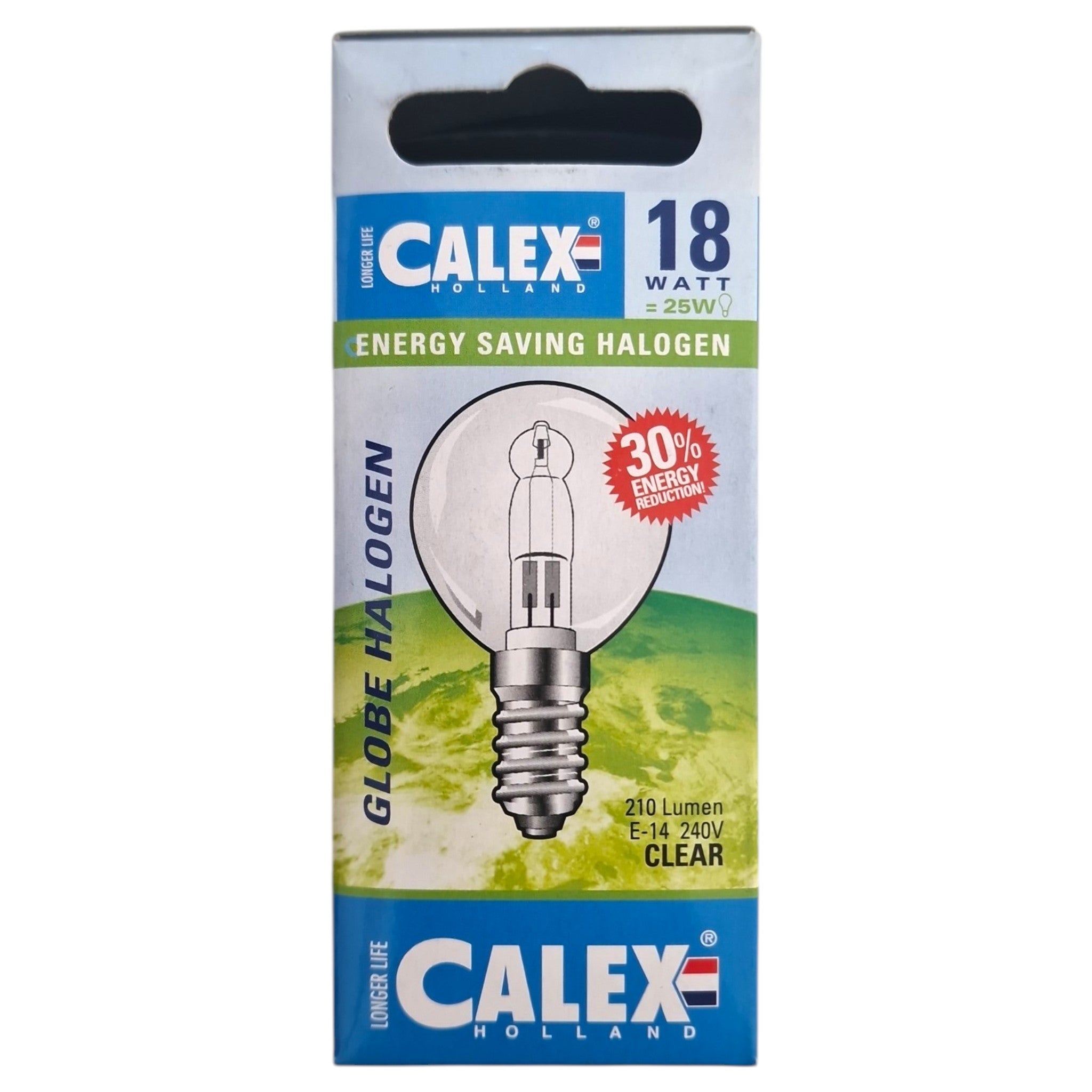 Calex E14 Globe halogeen 18W 210lm
