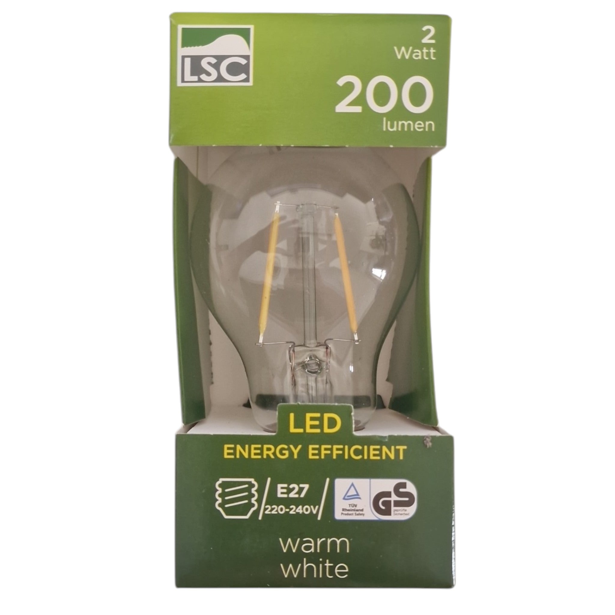 LSC E27 2W 200lm Ampoule LED poire
