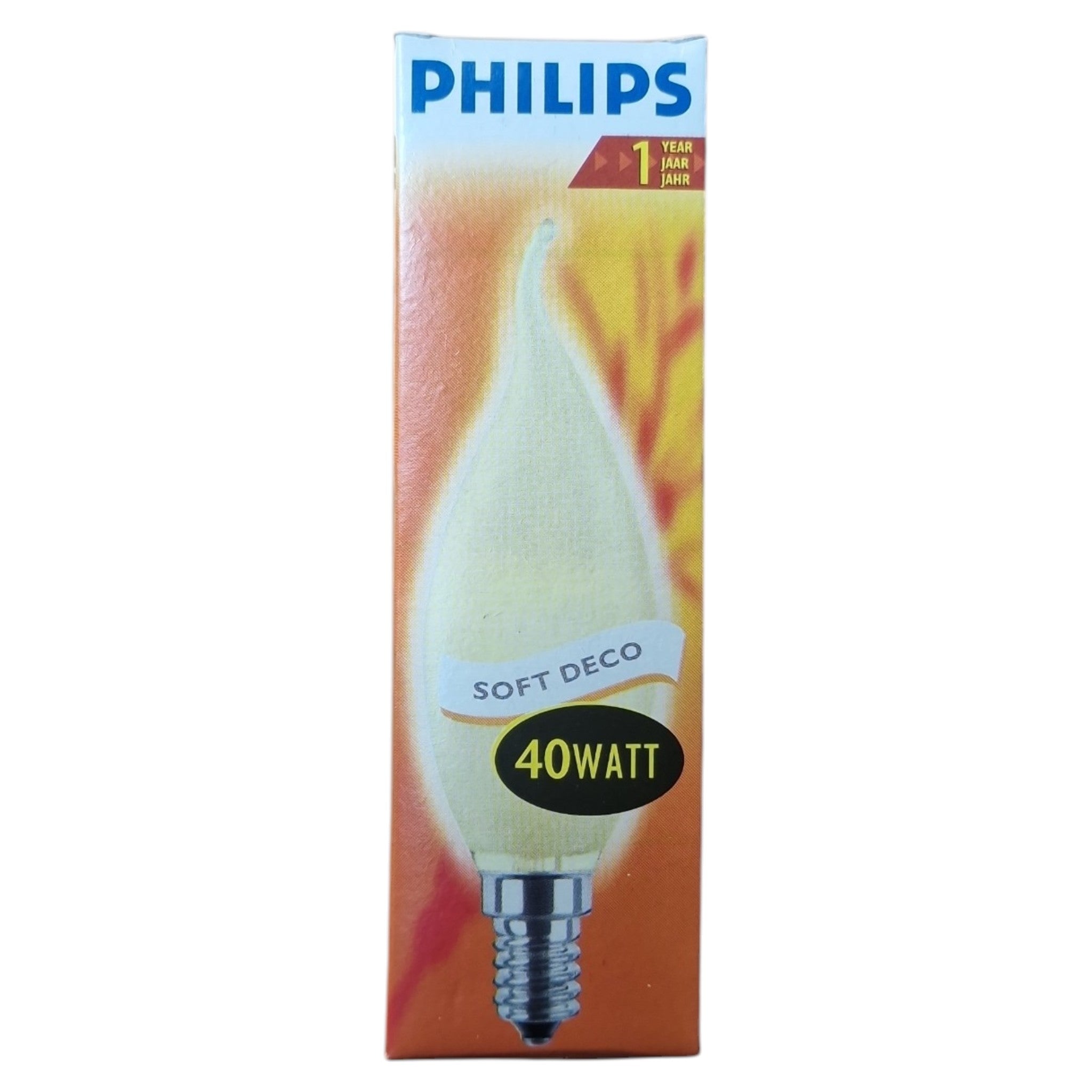 Philips E14 Soft deco Kaarslamp kroonluchter gloeilamp 40W