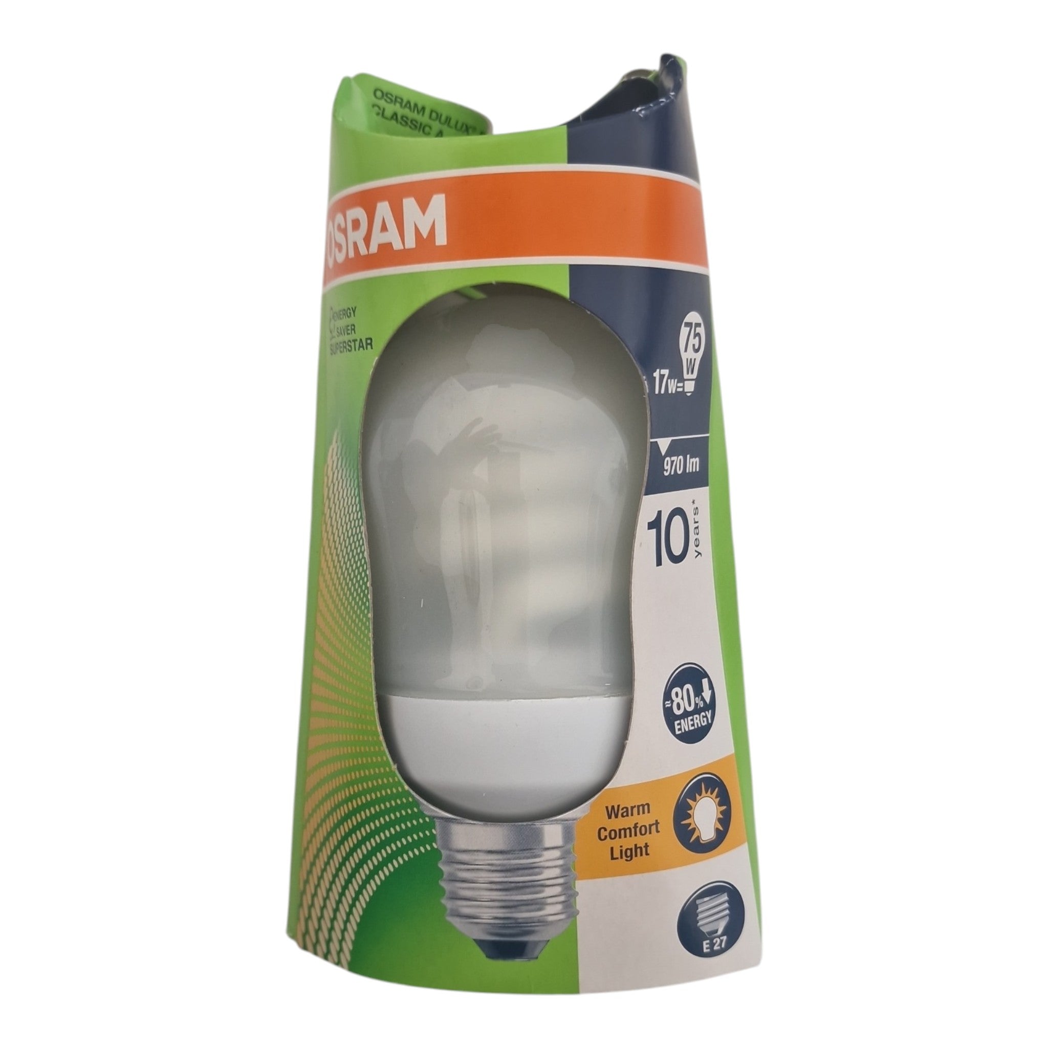 Osram E27 Dulux Superstar 17W 970lm spaarlamp