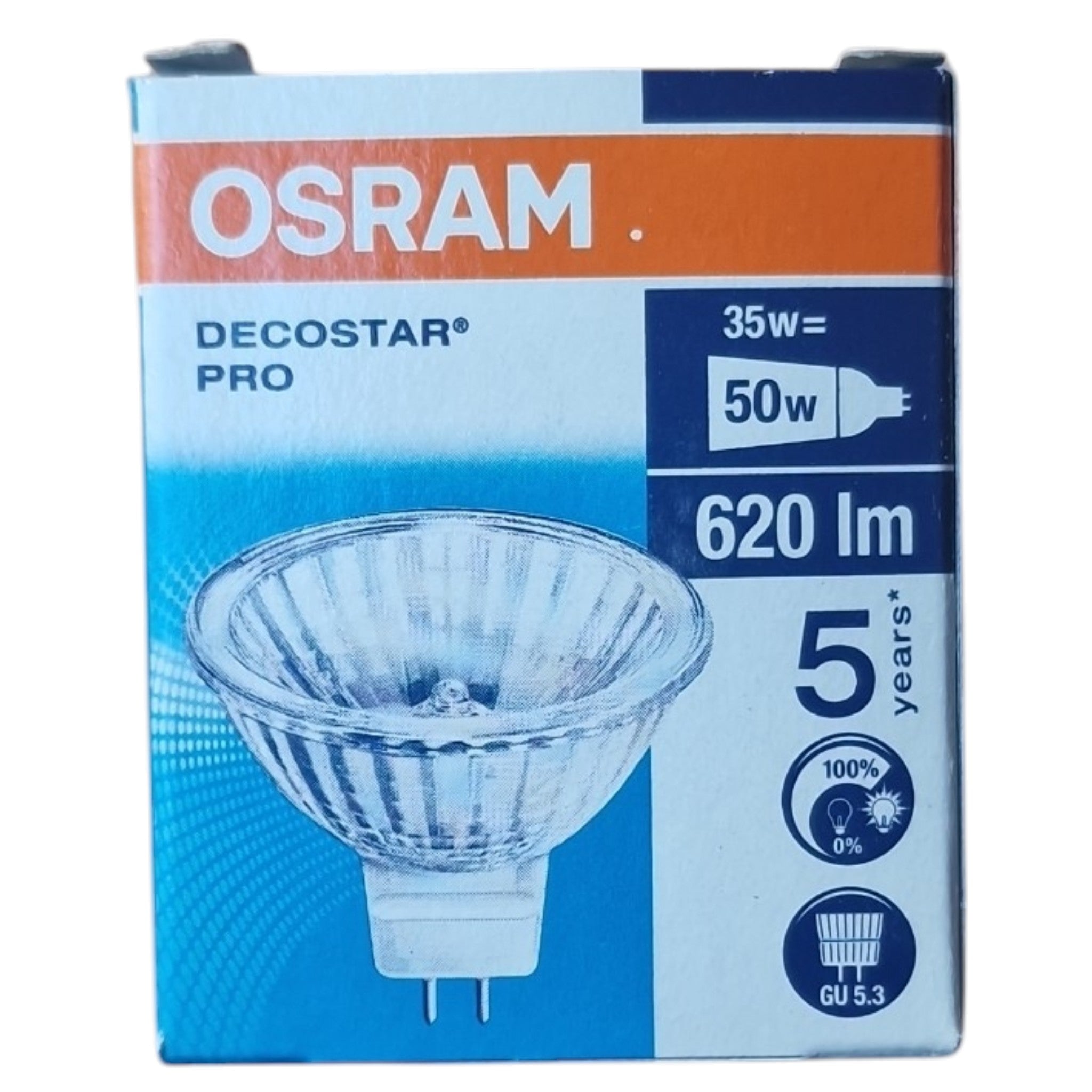 Osram GU5.3 48865 DecoStar 51 ES Eco 35W 12V WFL 36º spot