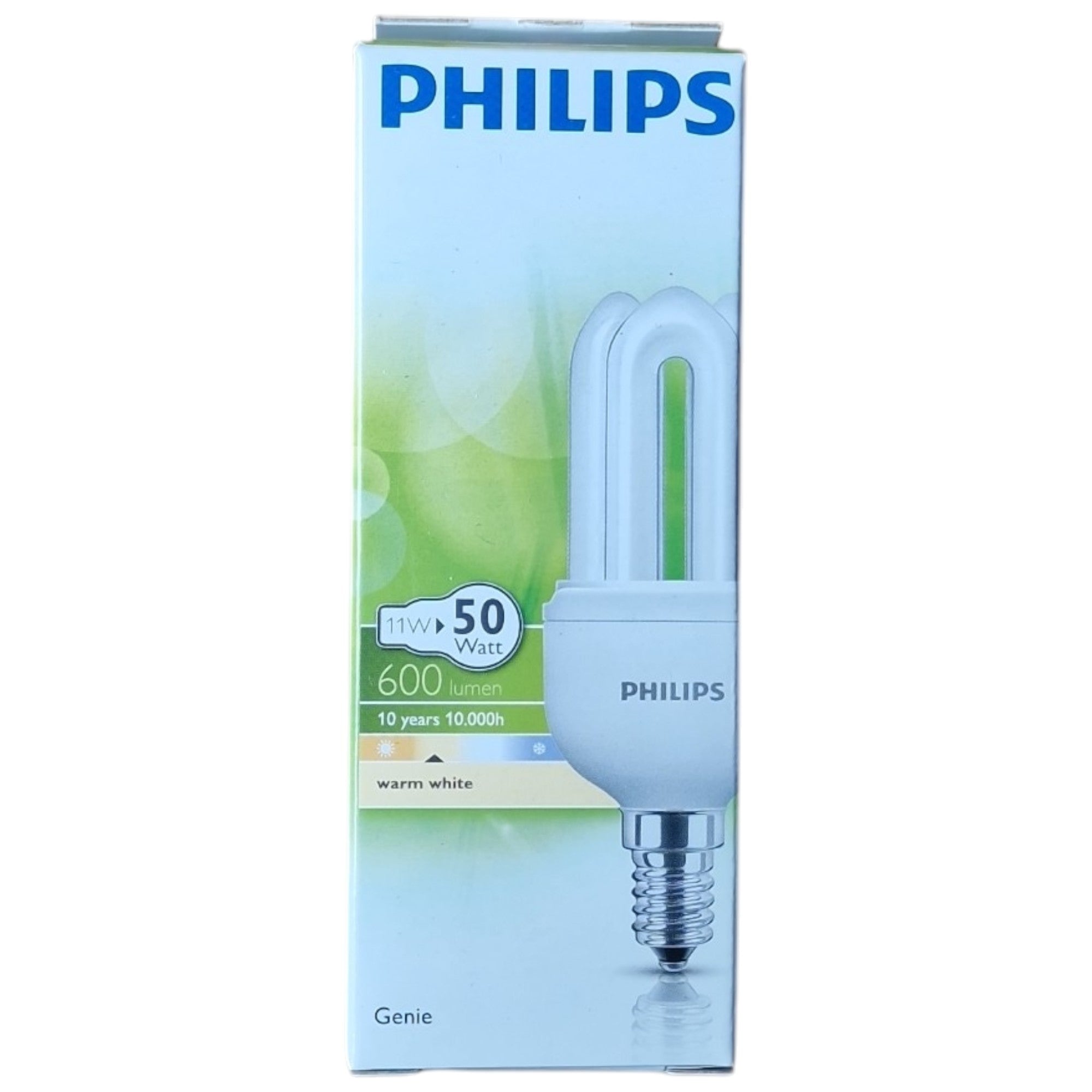 Philips E14 Energiesparlampe Genie 11W warmweiß 600lm
