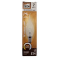Ampoule LED LSC E14 7W en forme de flamme, blanc chaud 2700K 31lm