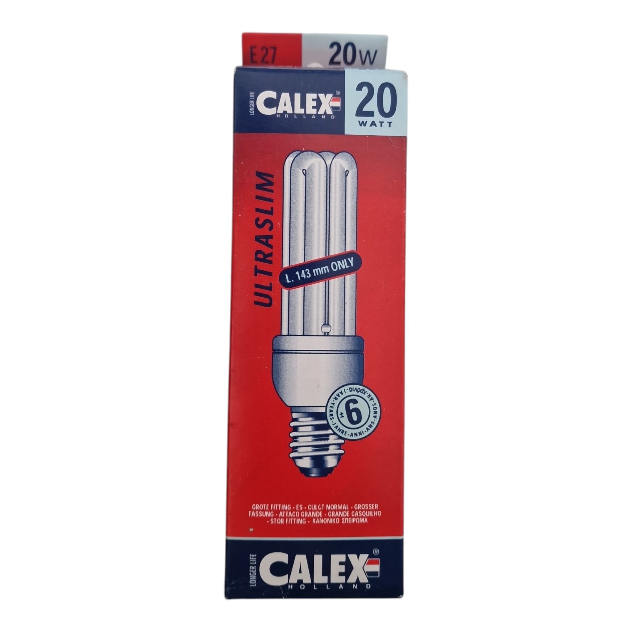 Lampe économique Calex E27 Ultraslim 20W 230V