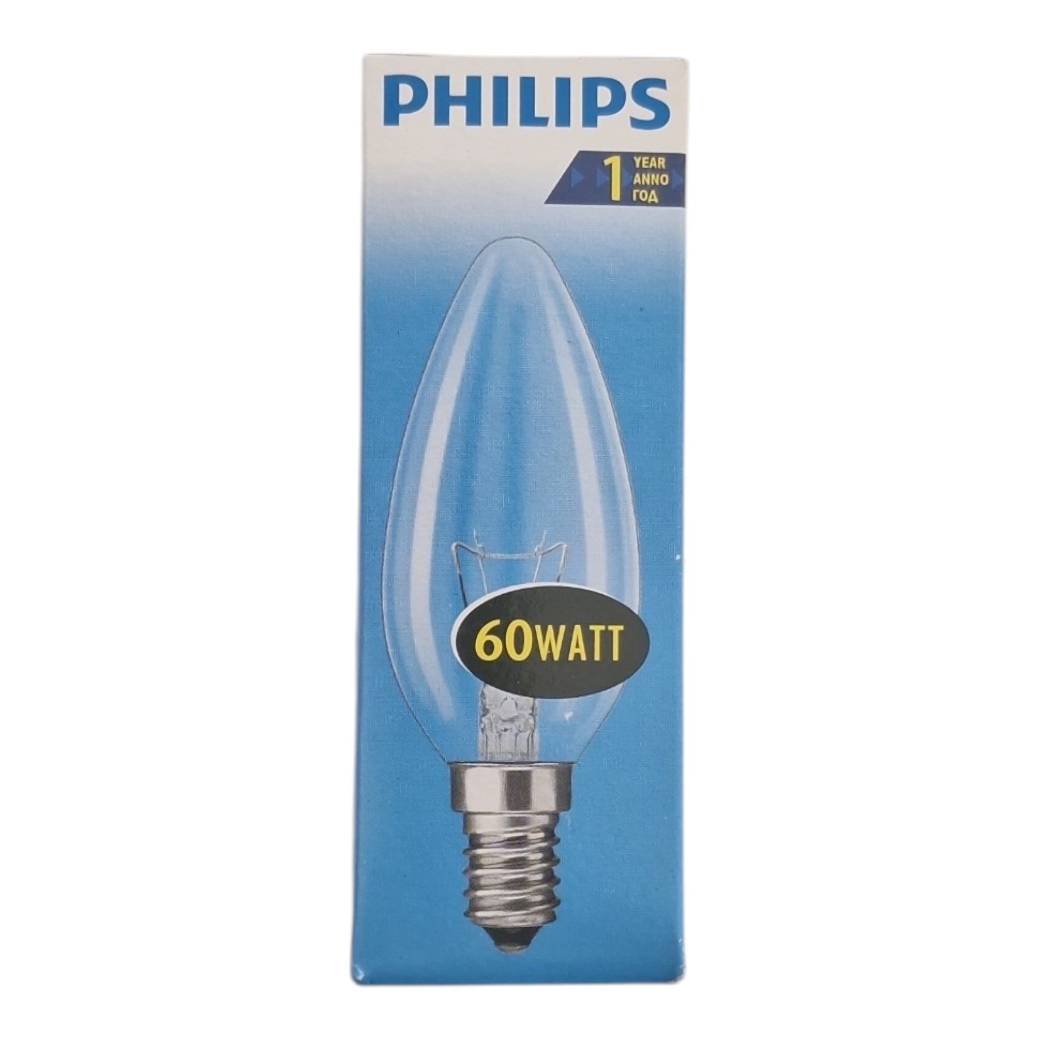 Philips E14 Kaars gloeilamp 670lm 60W