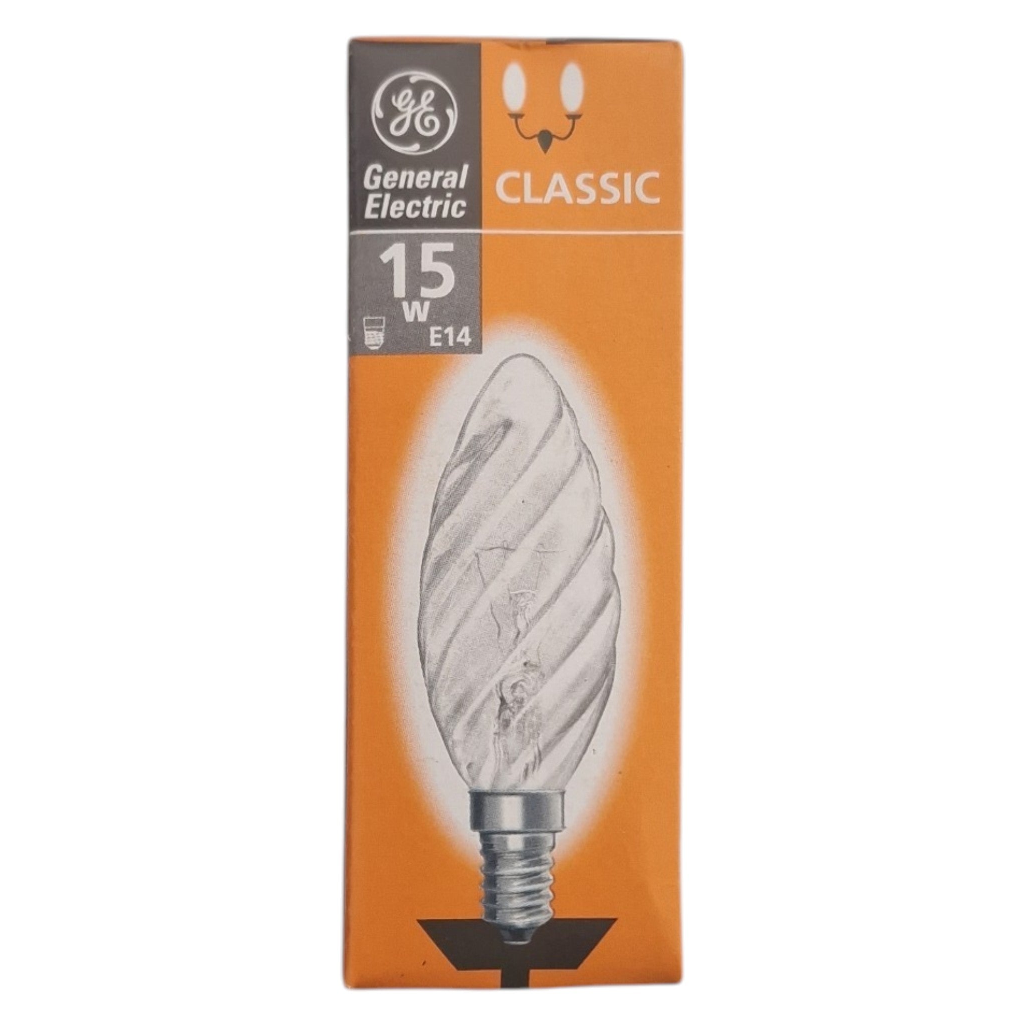 GE E14 Classic 15W gloeilamp Warm wit Kaarslamp