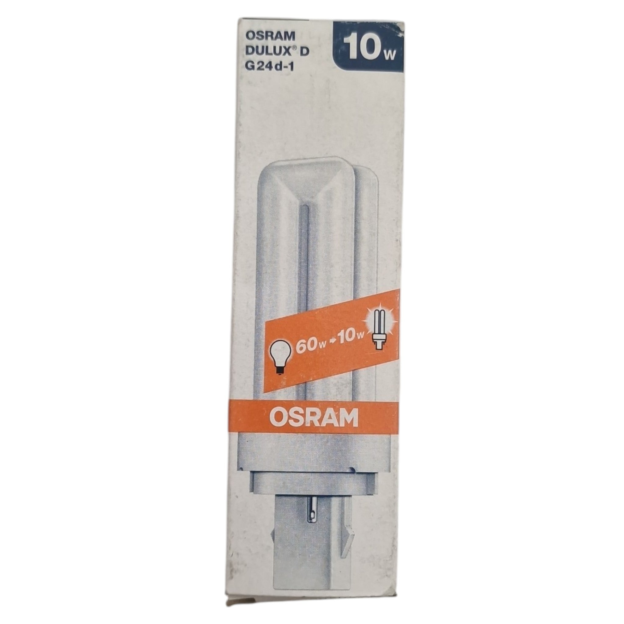 Osram G24d-1 Dulux D 10W 600lm Spaarlamp 827