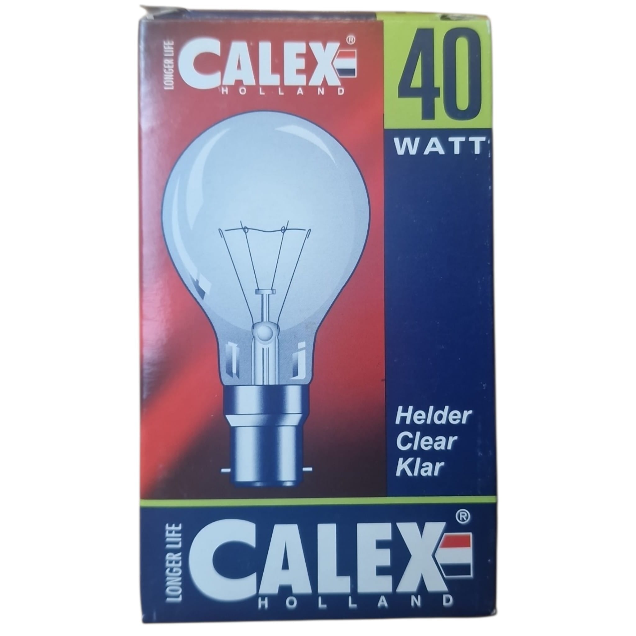 Calex B22 40W 240V Ampoule