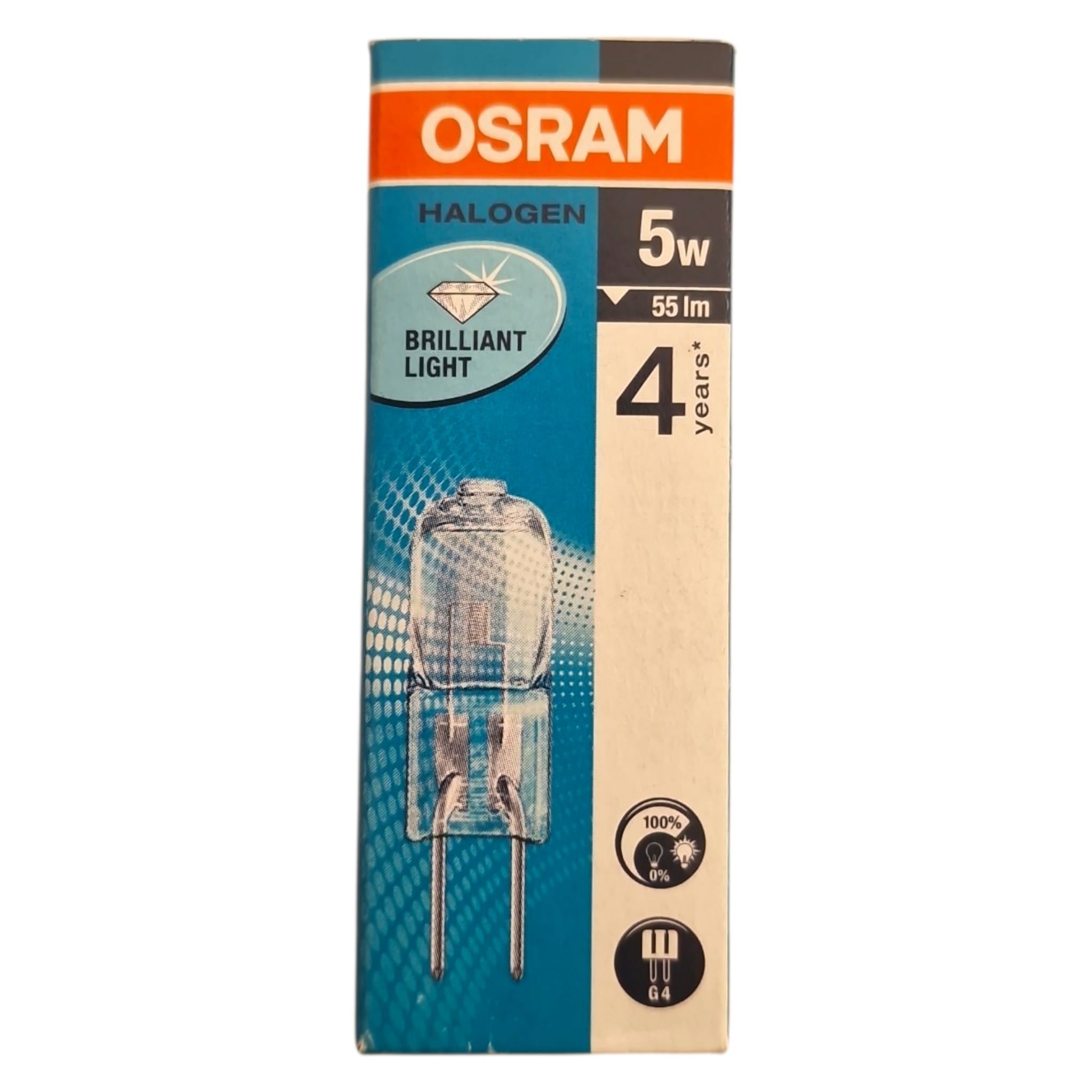 Osram G4 steeklamp 64405 Halostar Starlite 5W 12V halogeen