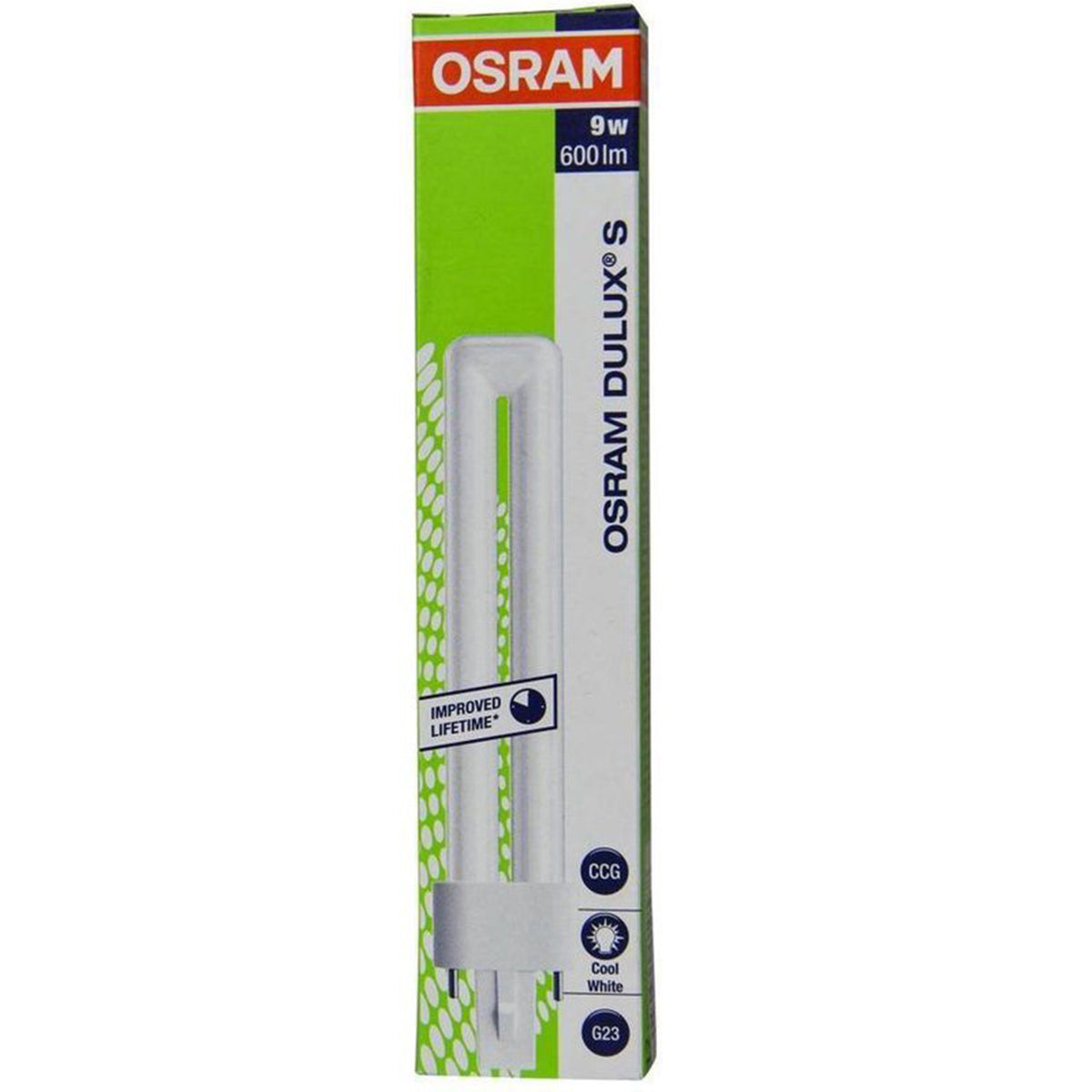 Osram Dulux S Koel Wit 9W 2-Pin spaarlamp G23